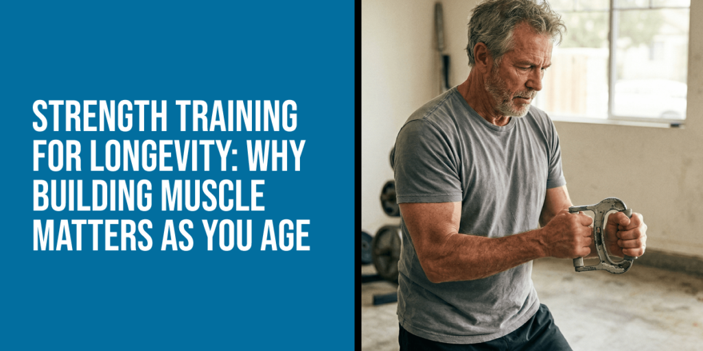 Strength Training for Longevity: Why Building Muscle Matters as You Age