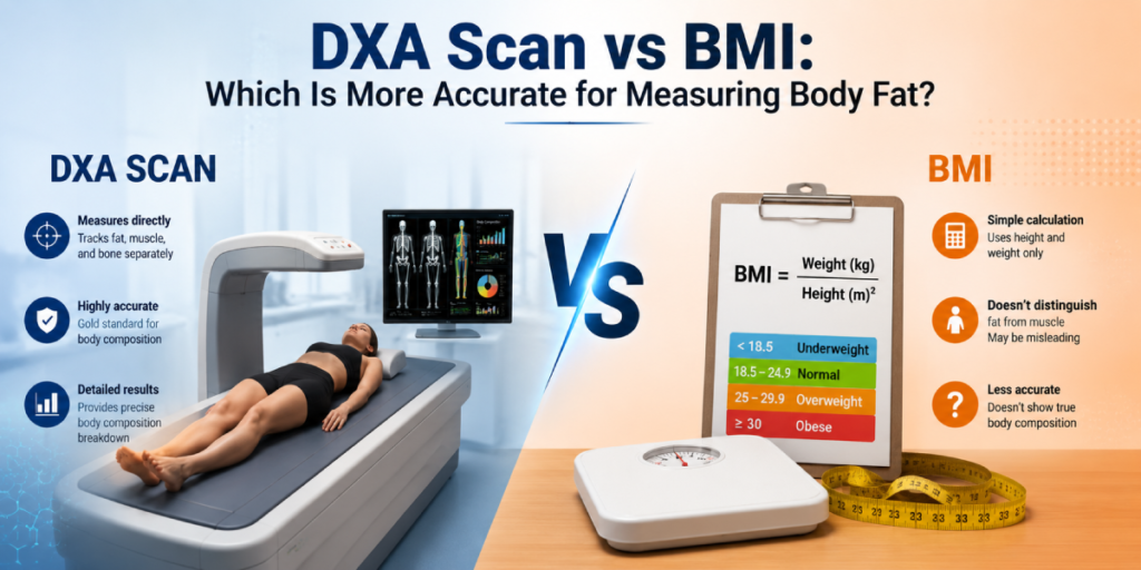 DXA Scan vs BMI: Which Is More Accurate for Measuring Body Fat?