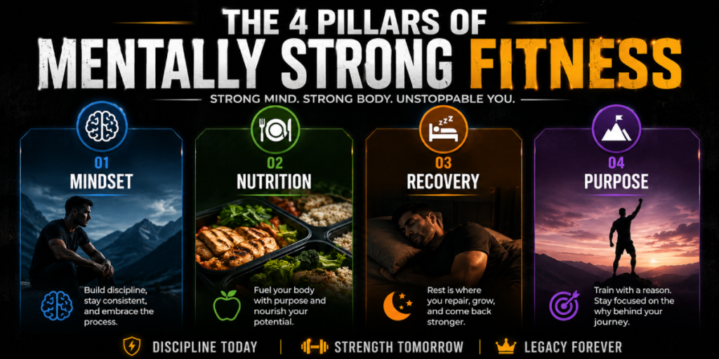 The 4 Pillars of Mentally Strong Fitness